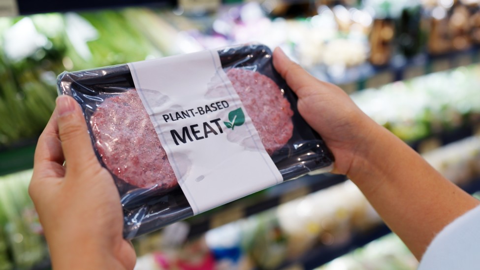 Plant Based Meat Packaged
