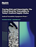 Seafood traceability report cover