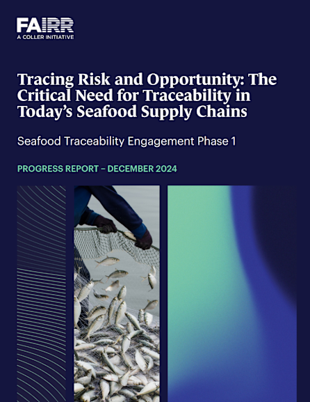 Seafood traceability report cover