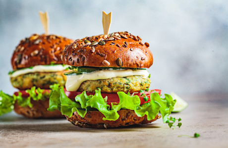 Plant based burger