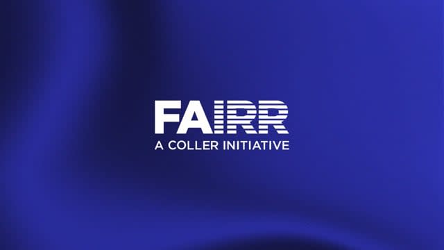 Launch of the Coller FAIRR Protein Producer Index 2023/24 | FAIRR