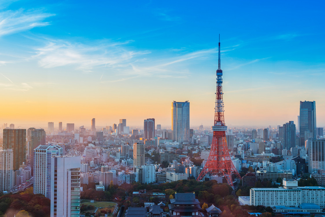 Tokyo skyline