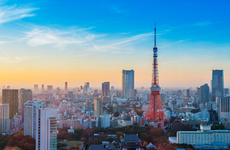 Tokyo skyline