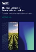 Regen Agriculture Report Front Cover