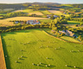 Farm aerial view