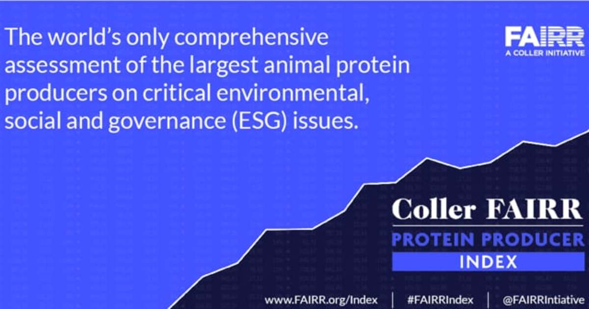 Coller F Coller FAIRR Protein Producer Index 2022/23 | Report Launch Webinar ...