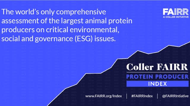 Coller FAIRR Protein Producer Index 2022/23 | Report Launch Webinar ...