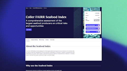 Seafood Index Activity Banner