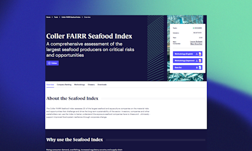 Seafood Index Activity Banner