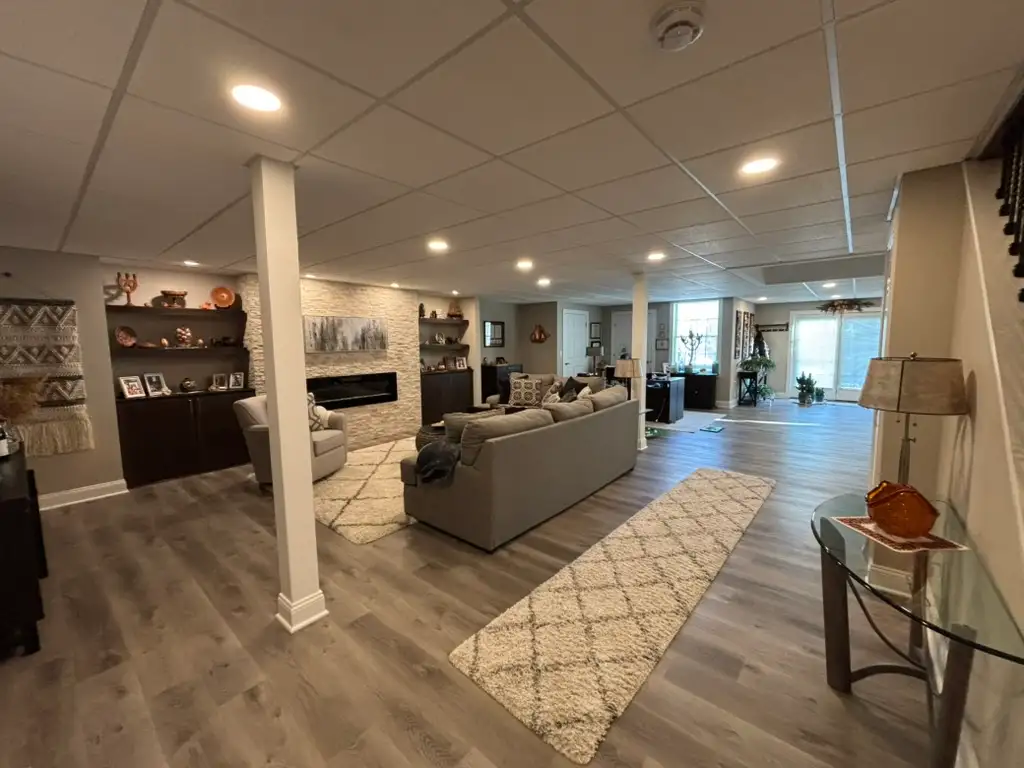 Denville NJ Basement 1 - Completed - Full view of finished basement Denville NJ Basement 1 - Completed - Full view of finished basement