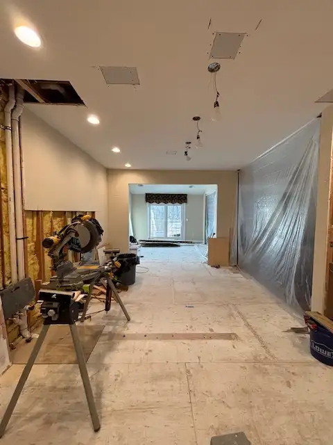 Denville NJ Kitchen - Demolition to the studs and plywood Denville NJ Kitchen - Demolition to the studs and plywood