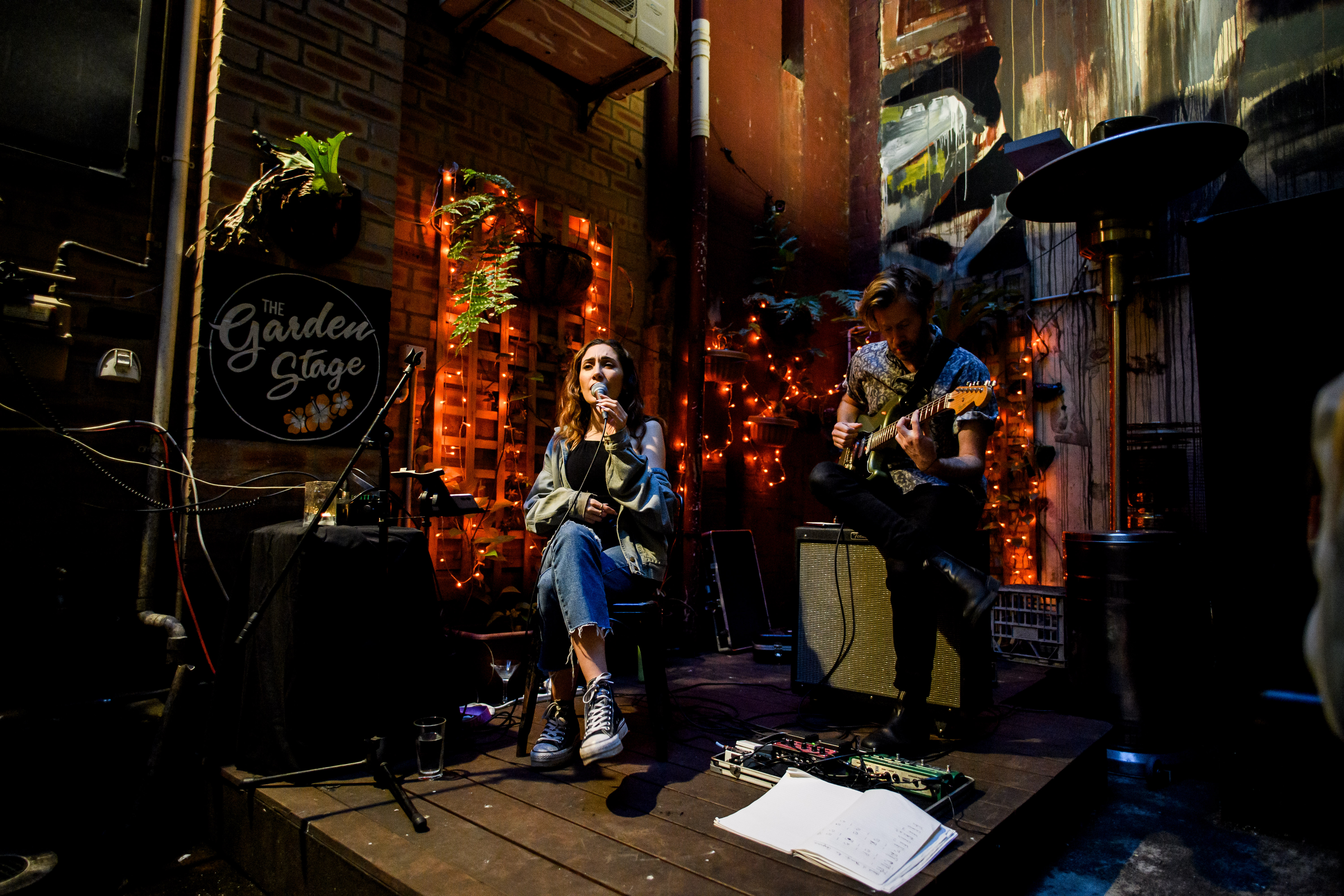 Free live music at Since I Left You as part of the YCK Laneways block party