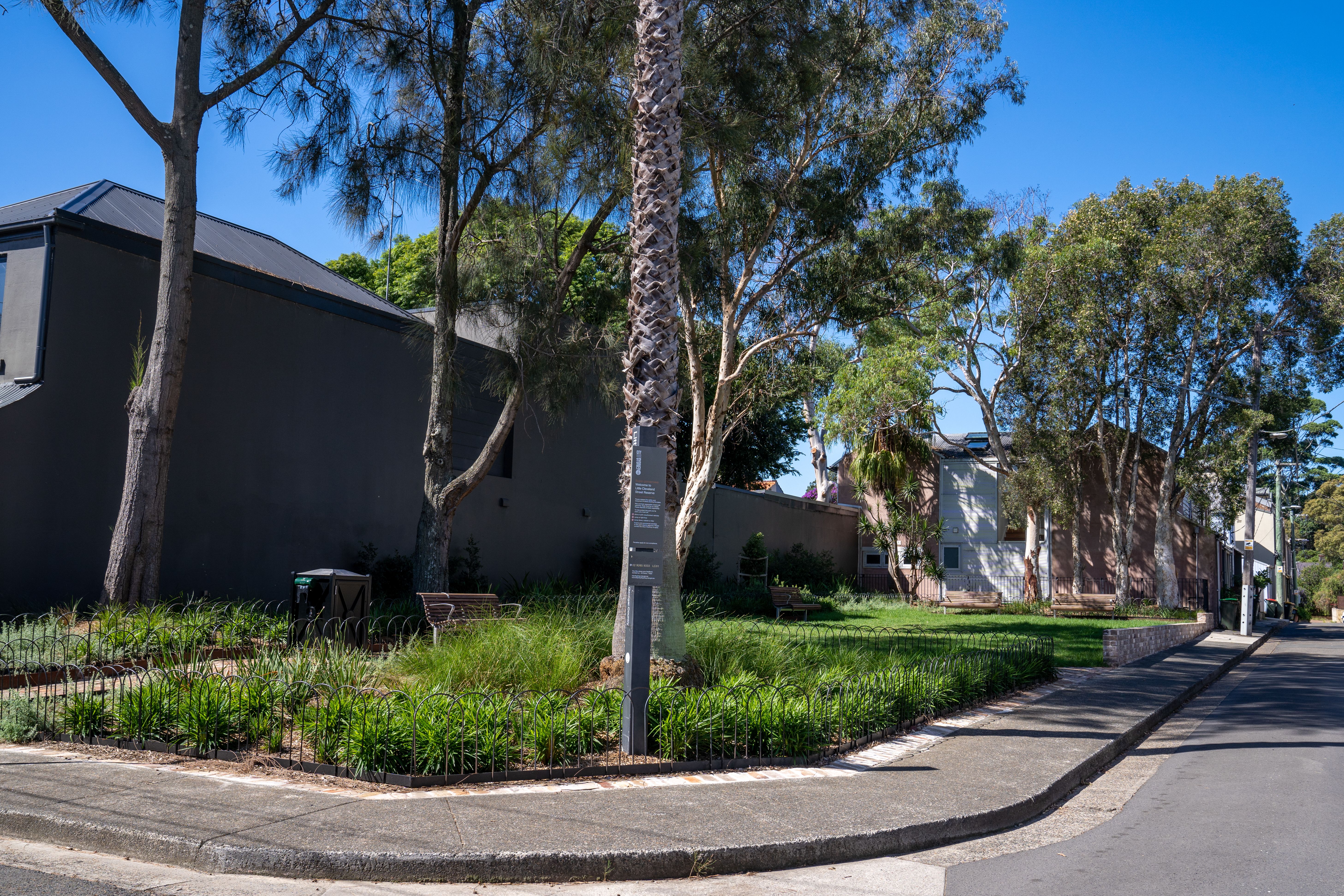 More seating and facilities for visitors to this park in Redfern. Credit: Abril Felman