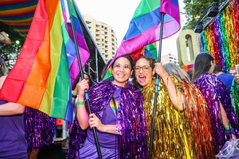 Mardi Gras parade 2018. Photo: Katherine Griffiths / City of Sydney