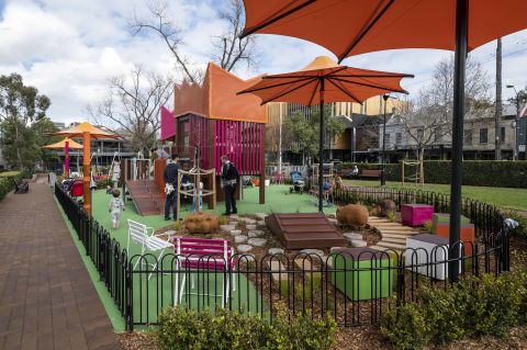 Local primary school students helped design Shannon Reserve Playground