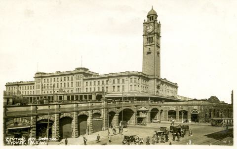 Central Railway Station, Eddy Avenue Sydney, 1920s, City of Sydney Archives, A-00011092