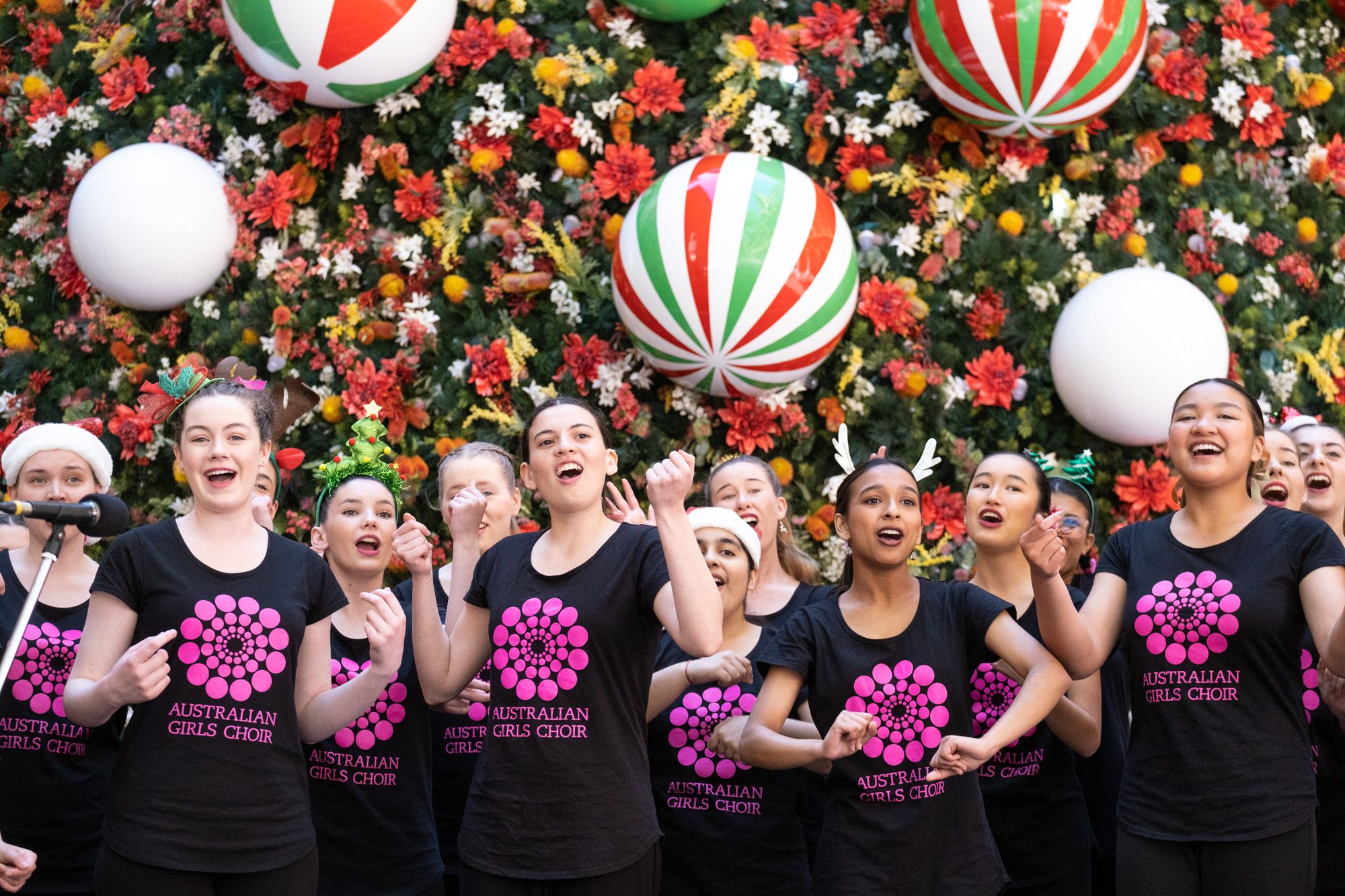 Christmas Choirs in Martin Place