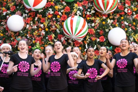 Christmas Choirs in Martin Place