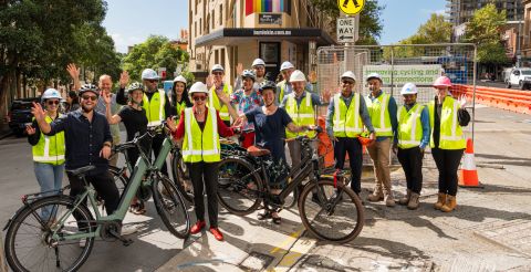 The Oxford Street west cycleway will give thousands of people confidence to safely get around on 2 wheels