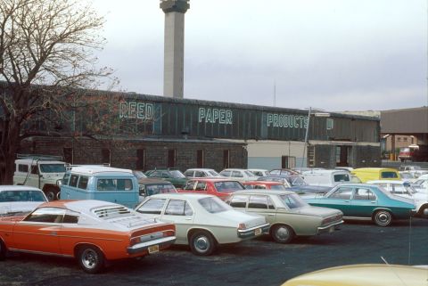 Reed Paper Products, late 1970s. Credit: City of Sydney Archives 058/058394