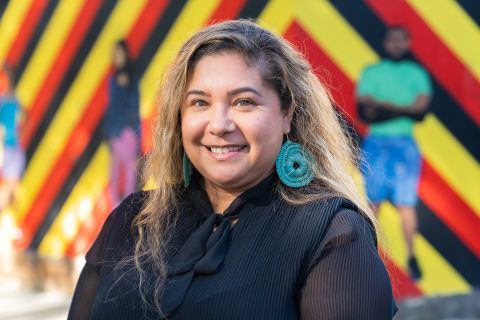 Sara, Aboriginal and Torres Strait Islander Workforce Advisor. Image by Nick Langley