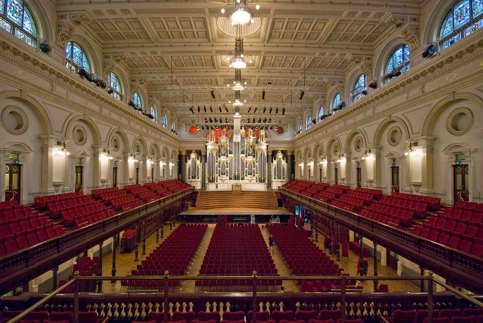 Sydney Town hall featuring the organ. Image: Paul Patterson, City of Sydney