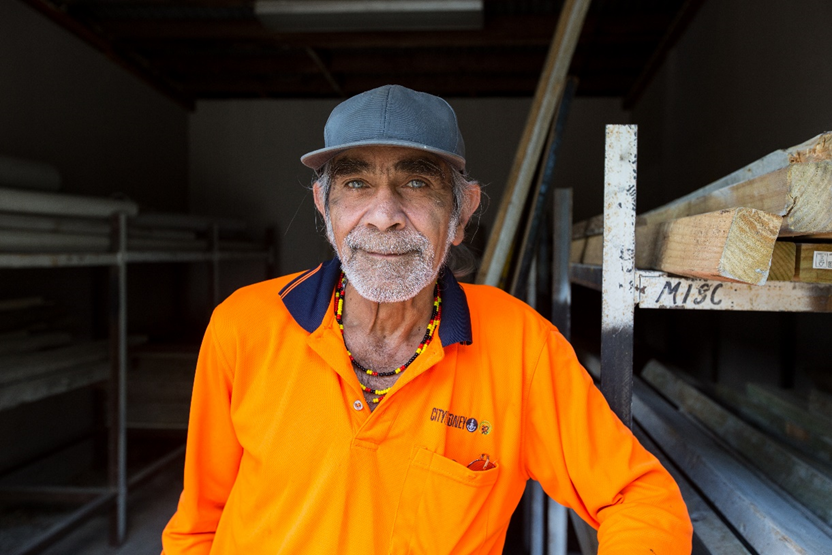 Raymond, Crew Member. Image by Katherine Griffiths