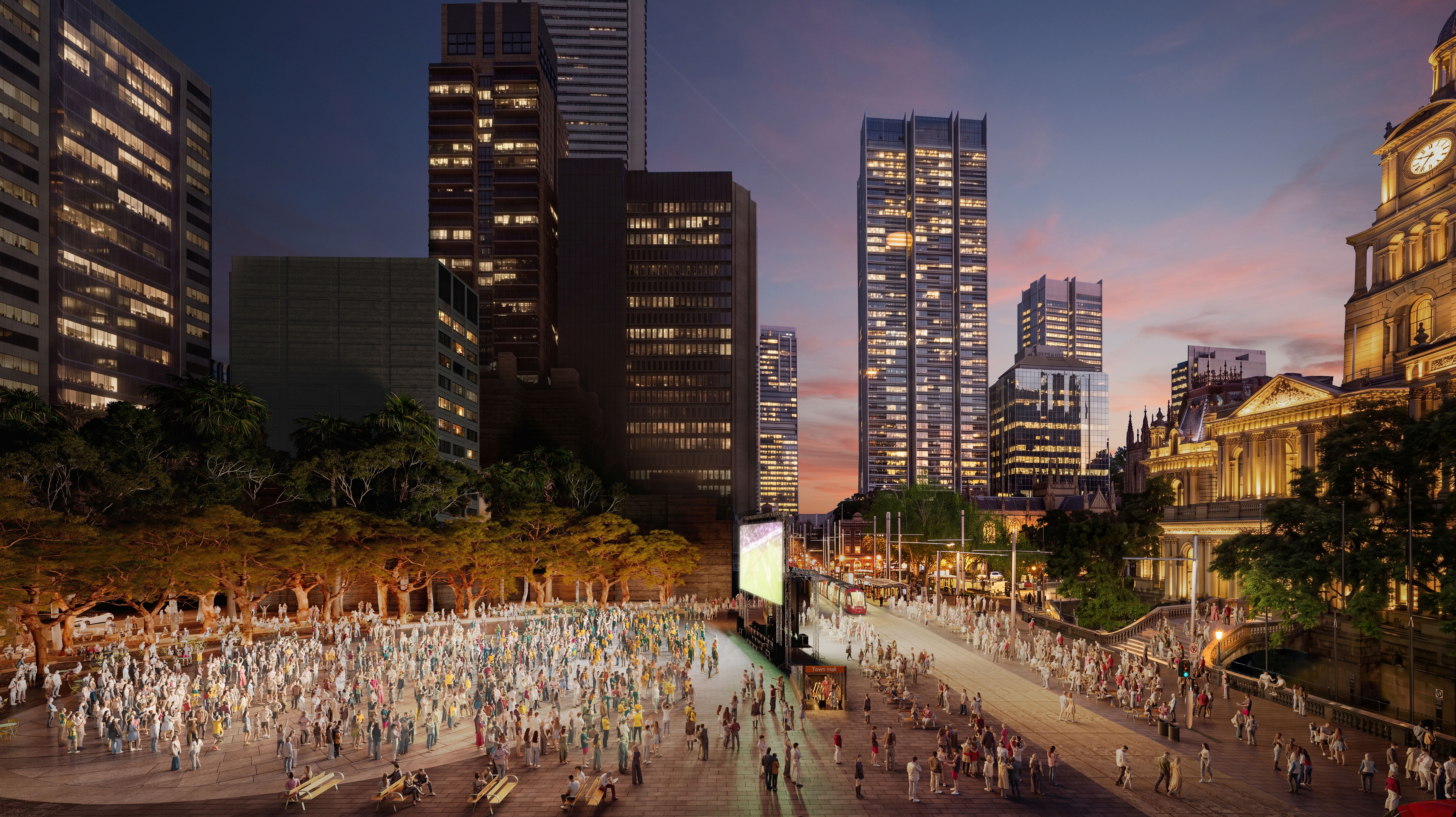 Sydney's newest meeting place opposite Town Hall in design