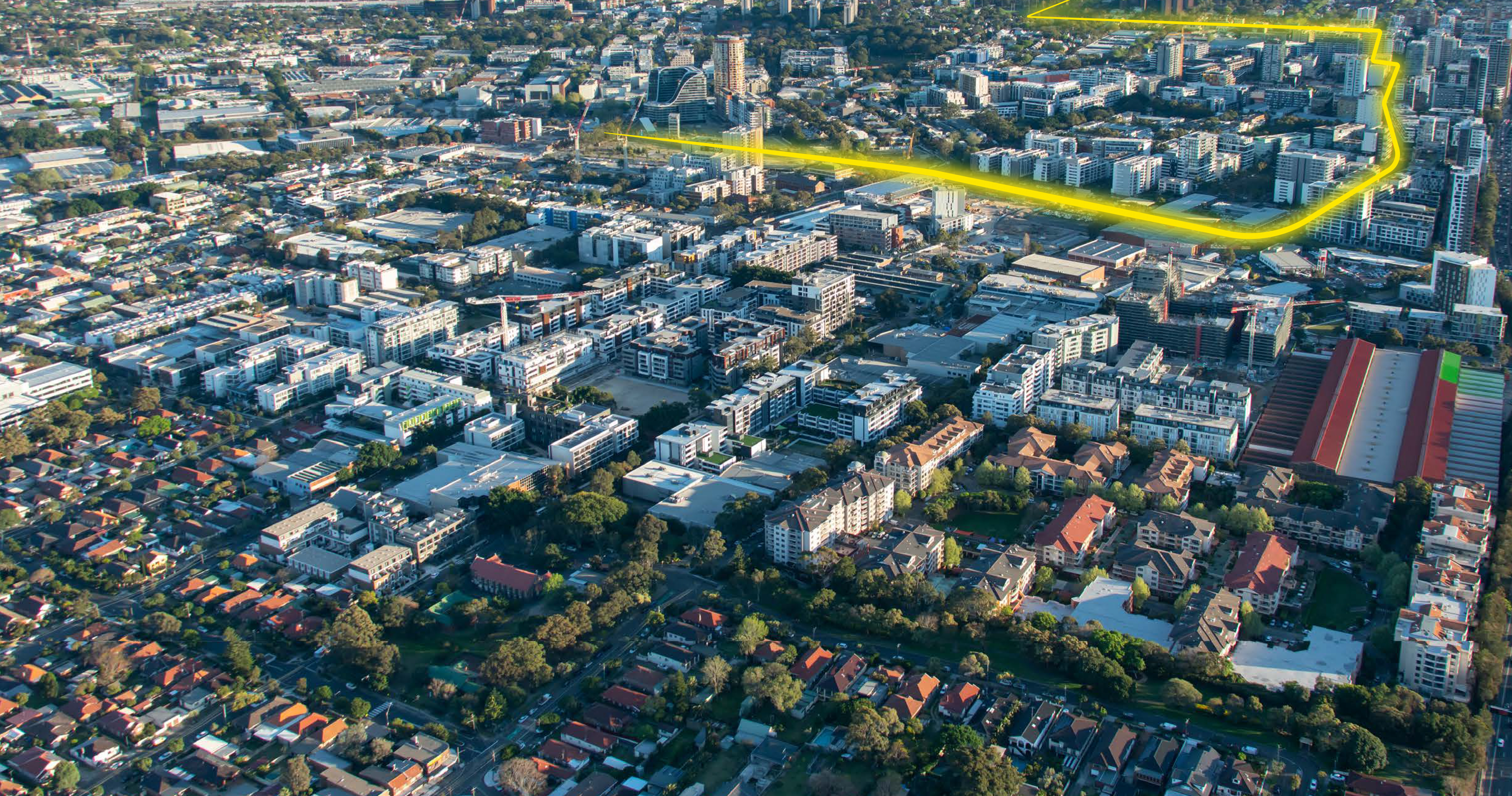 Connecting Green Square. Base image by Ethan Rohloff / City of Sydney