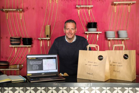 Due to the Covid-19 lockdowns, Hamilton Kings created and launched Love Local, offering local restaurant deliveries at a fraction of the price of the big players