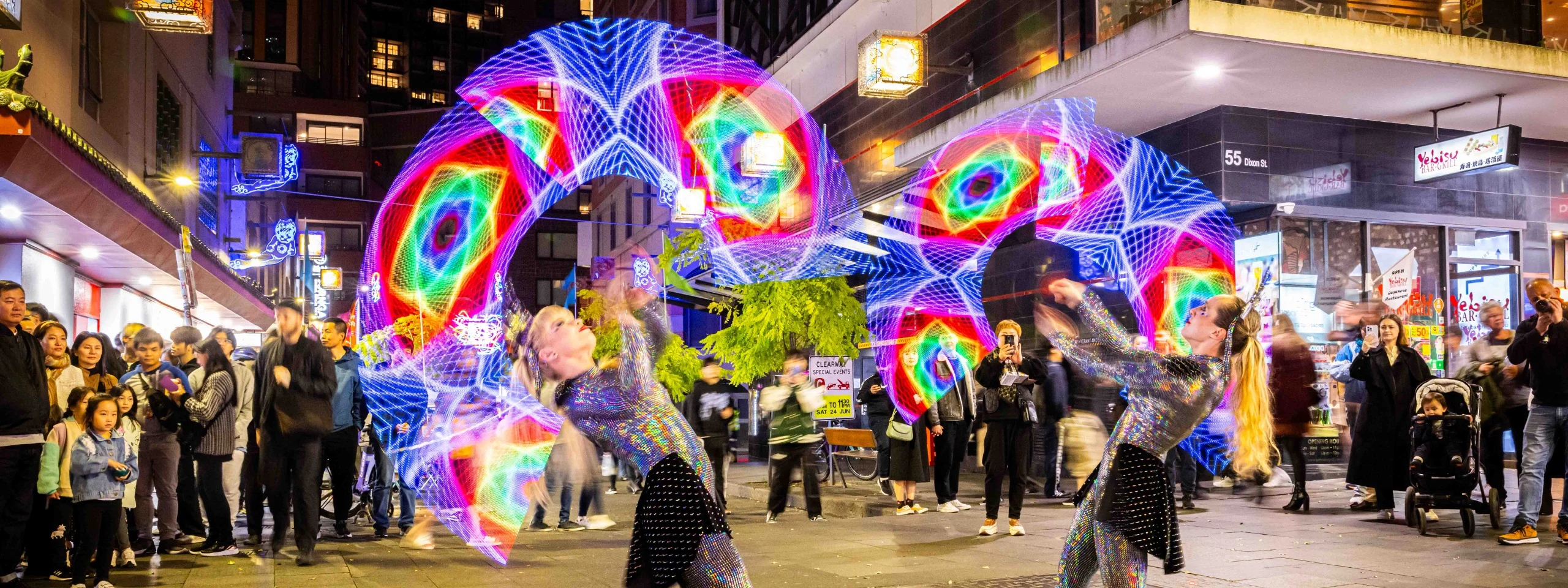 Take to the streets for vibrant festival vibes in Haymarket and Potts Point