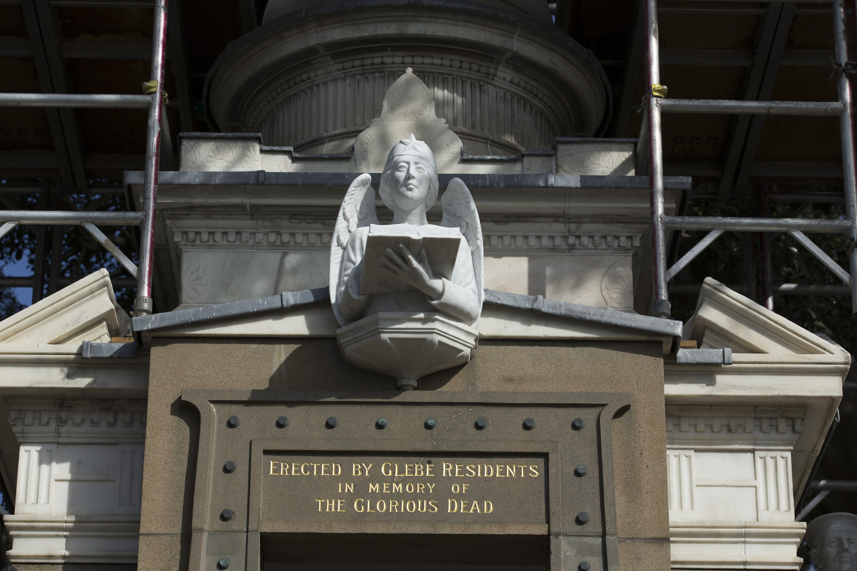 An Australian WW1 nurse is the face of the Glebe War Memorial.