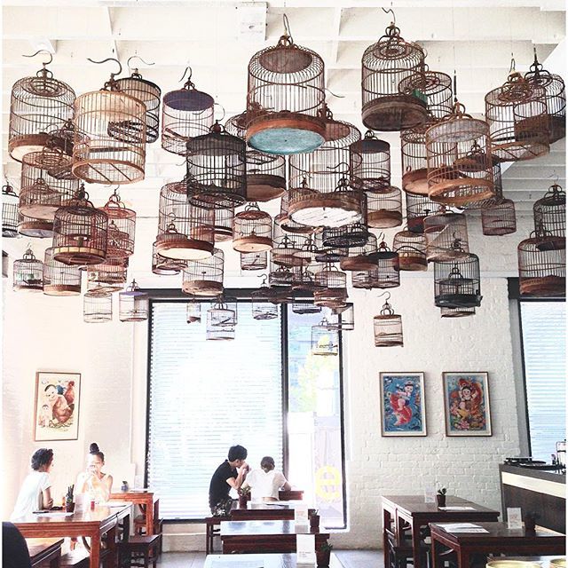 White Rabbit Gallery's tea room, captured by Instagrammer @juliekie