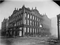 Glass Negative - Anthony Hordern Palace Emporium fire, Parker Street Haymarket, 1901 (A-01000218)