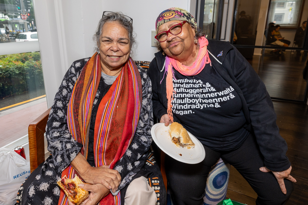 The local community braved the rain to see the new space and enjoy the celebrations