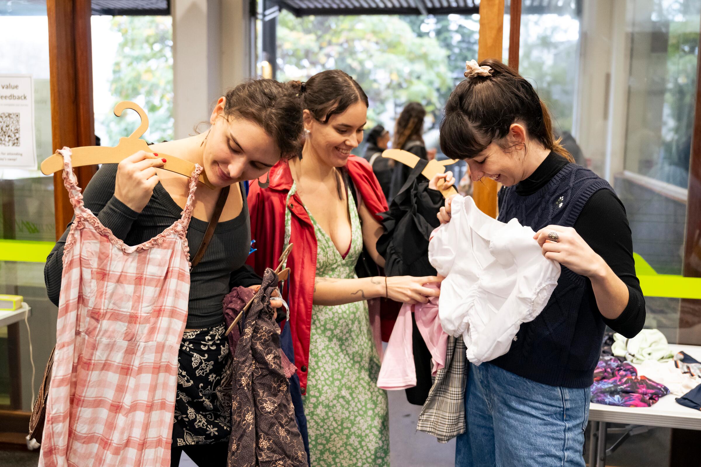 Why not organise your own clothes swap with friends? Image: Cassandra Hannagan/City of Sydney