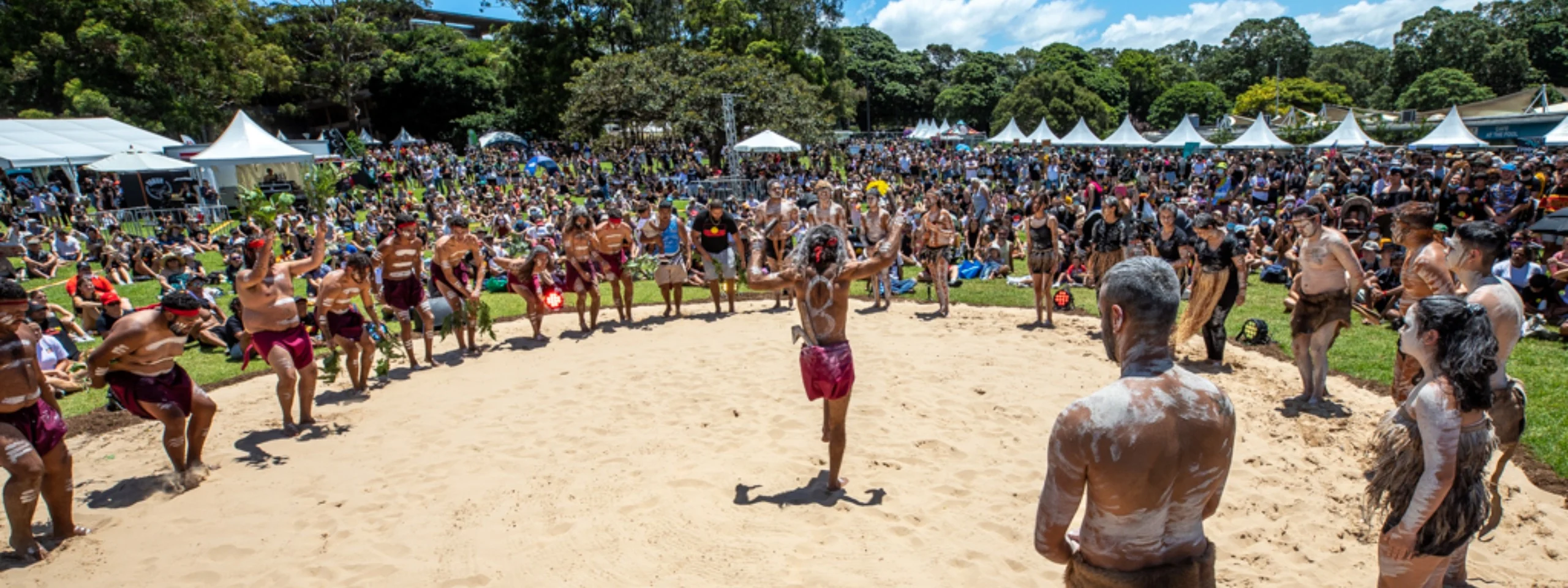 Live music, cultural performances and bustling markets at Yabun Festival