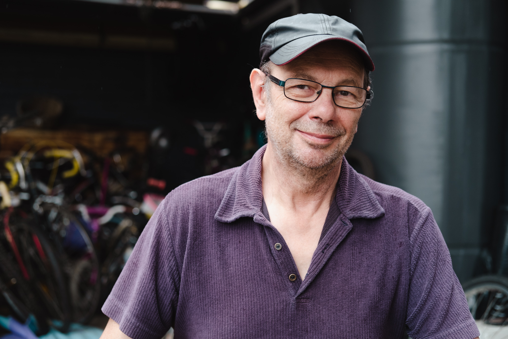 Verbist hopes Revolve Recycling's operations can ultimately provide employment opportunities too. Photo: Chris Southwood / City of Sydney