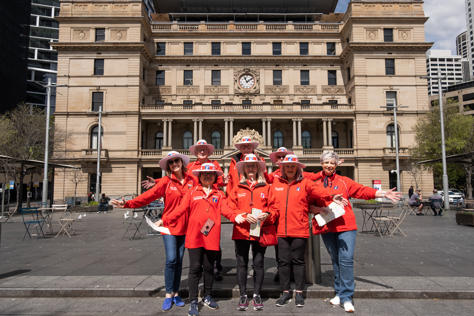 The City of Sydney's visitor ambassador team