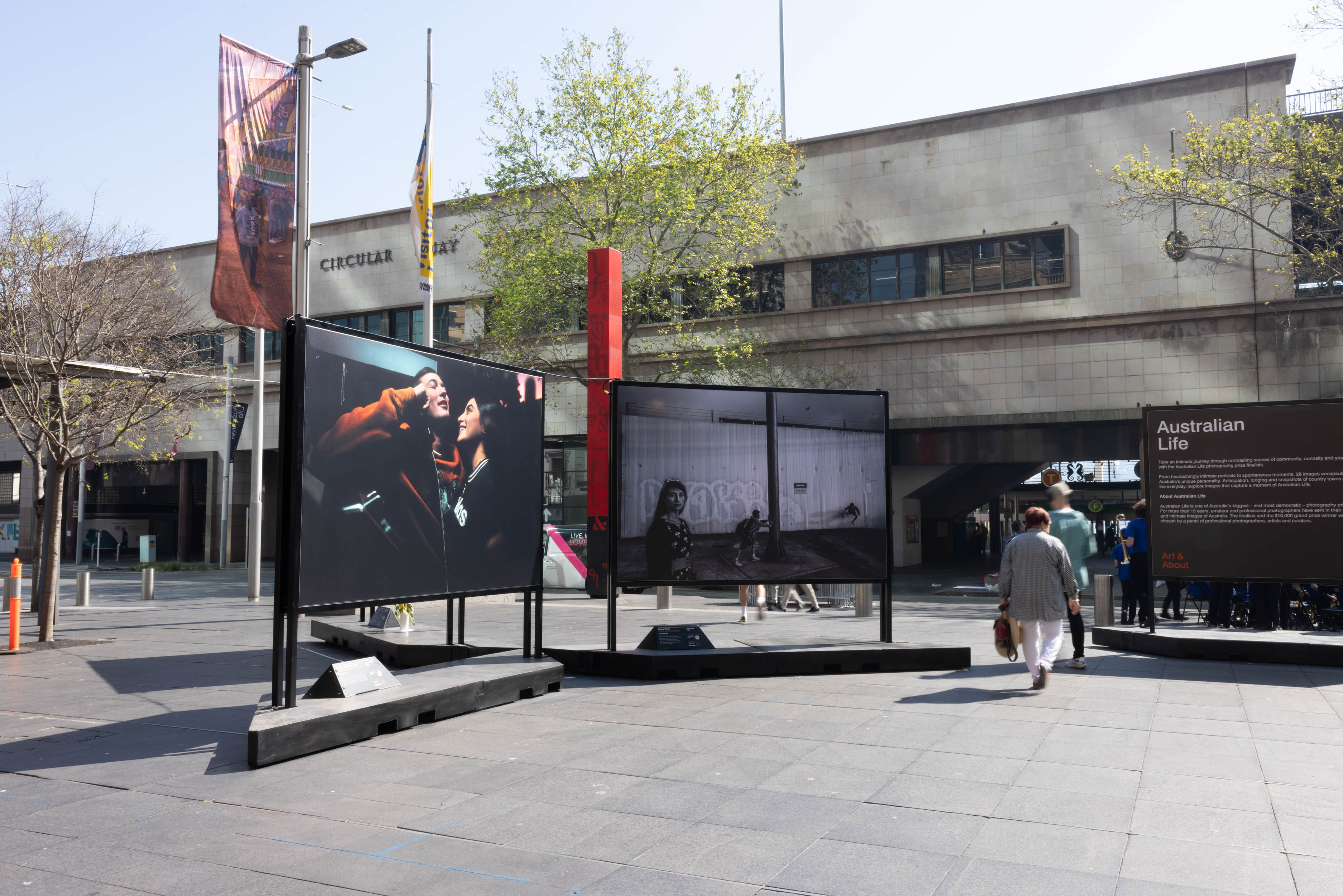 Jaiver Alexis Rendon Diaz’s winning photo at Customs House. Photo: Chris Southwood