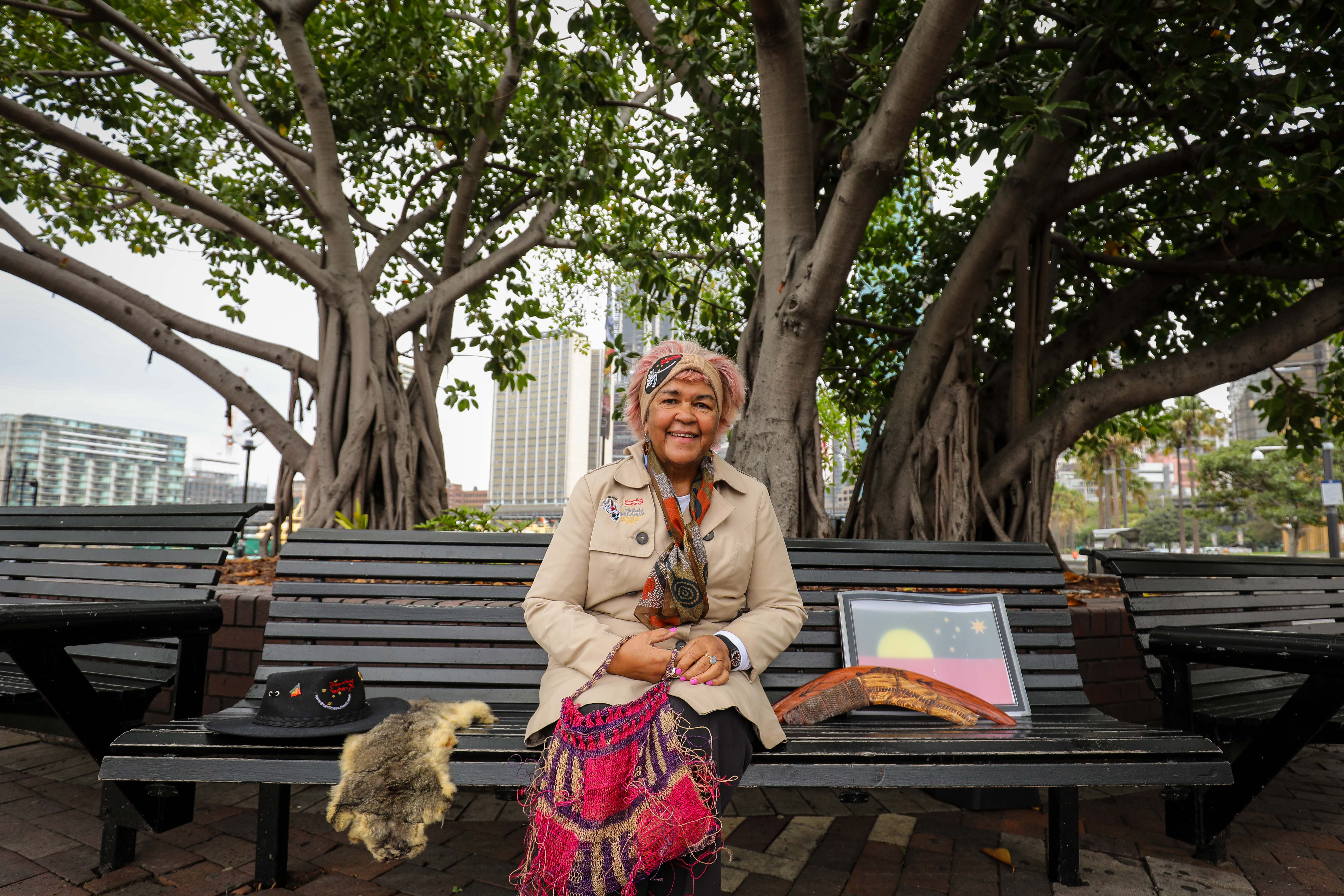 The City's Covid-19 relief grants offered a lifeline to Aunty Margaret Campbell's business, Dreamtime Southern X