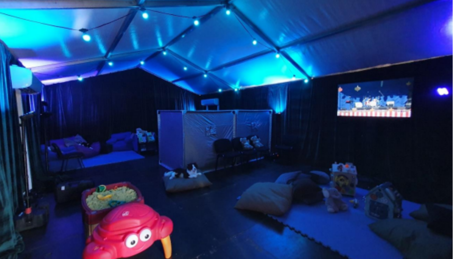 Christmas Sensory Tent