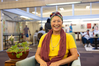 Saulan, 73, at Ron Williams Community Centre