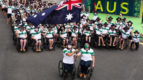 Australian Paralympic Team - Village - Opening Ceremony, Paralympics Australia