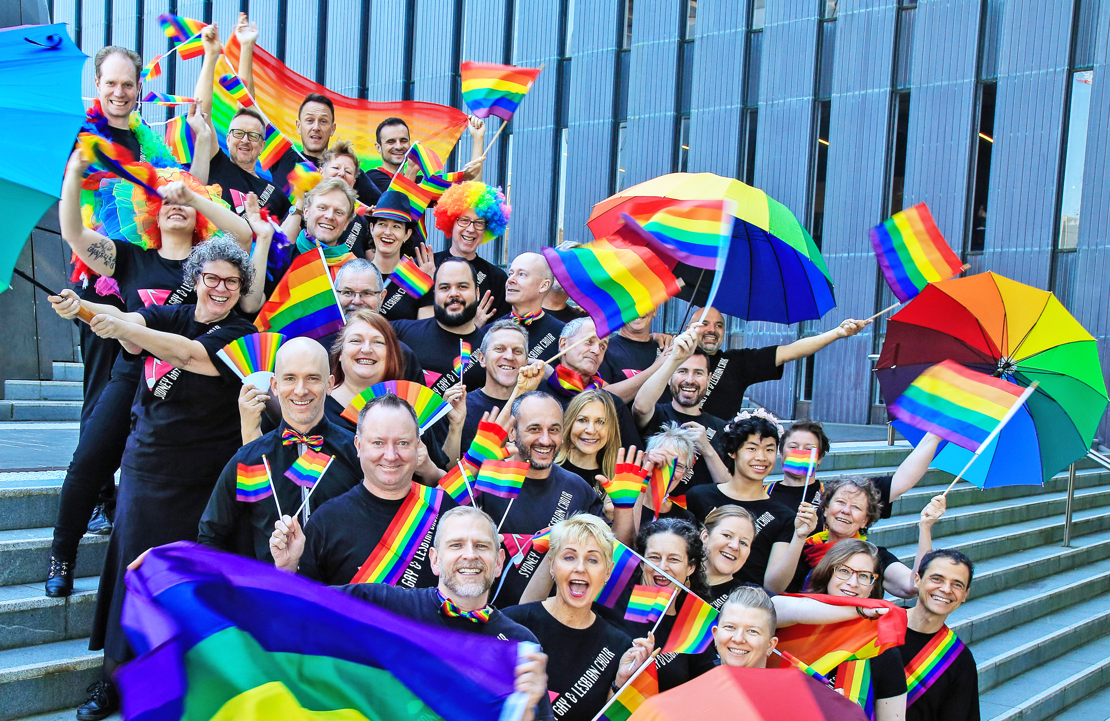 The Sydney Gay and Lesbian Choir will perform at Out & Loud & Proud, part of Sydney WorldPride