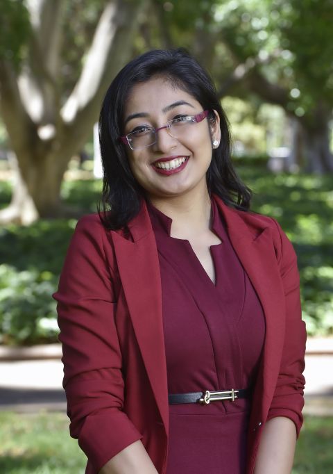 Sarina Manandhar is one of the City of Sydney&#39;s international student amabassadors.