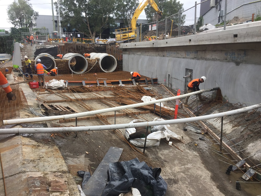 The Green Square stormwater drain has drastically reduced the threat of high-level floods in the area