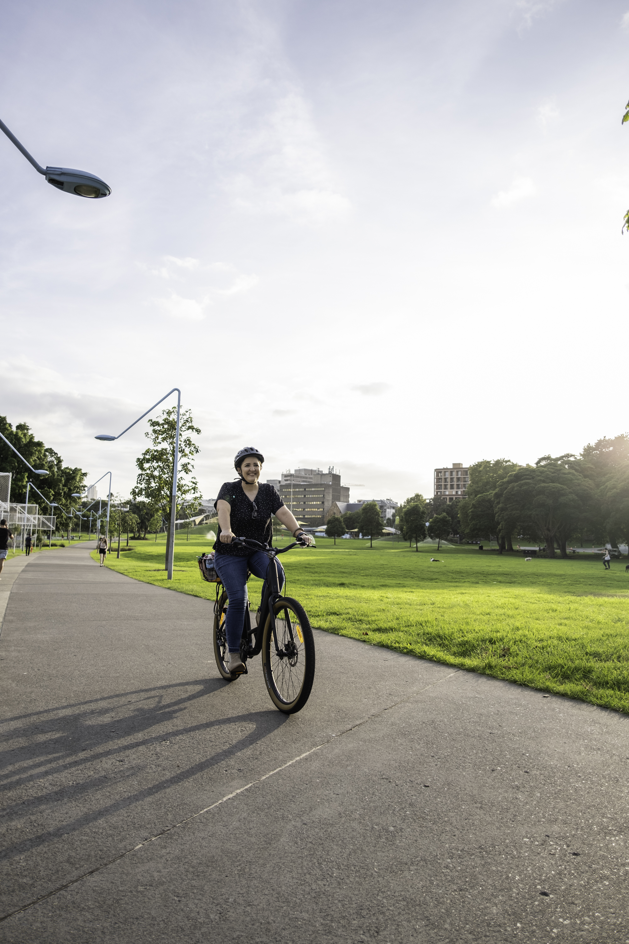 Self-guided parks and gardens ride