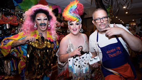 House of Priscilla, a costume shop on Oxford Street gets involved in Pride Month 2023