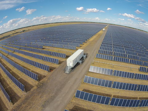 Moree Solar Farm in NSW. Image: Moree Solar Farm